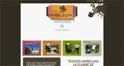 Desktop Screenshot of chateau-mons.com